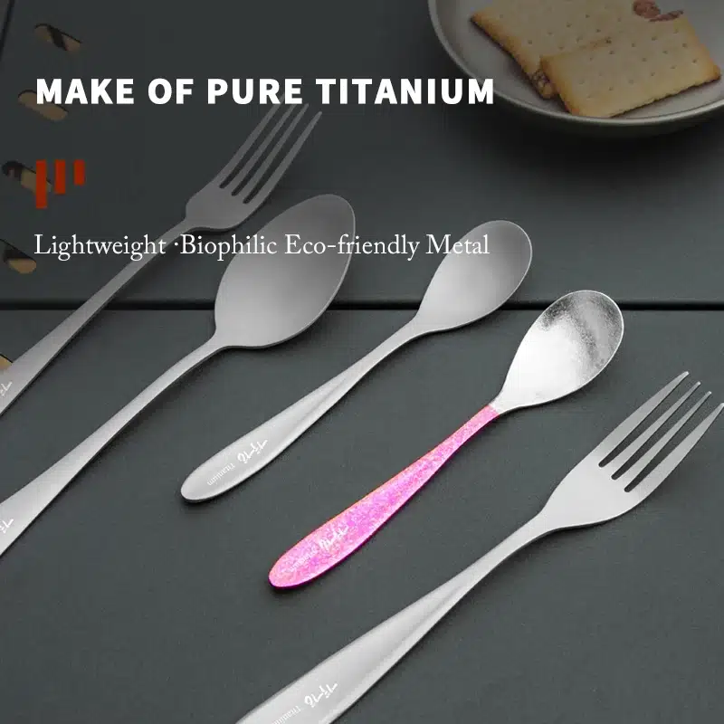 Titanium Cutlery Set