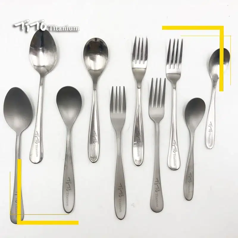 TiTo Titanium Spork and Spoon Variants