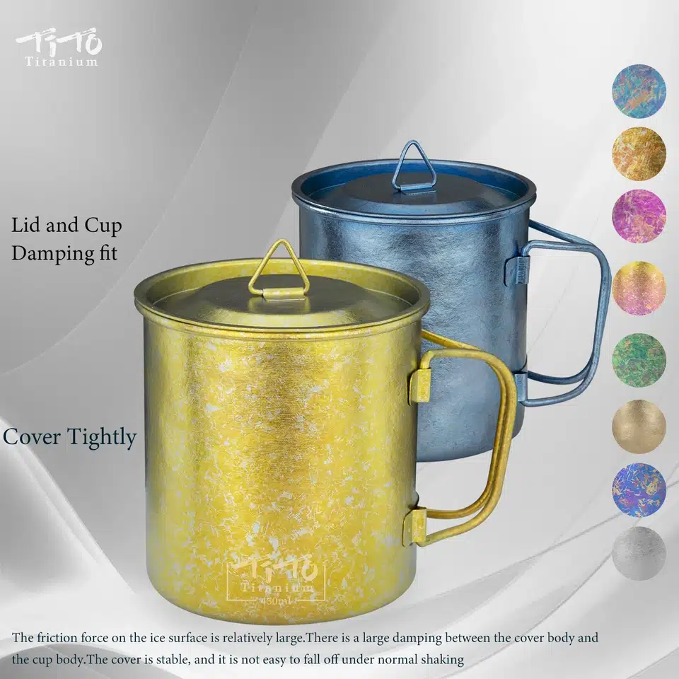 TiTo Ultralight Titanium Cup